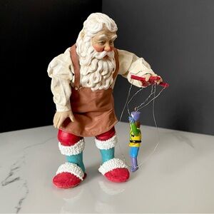 Marionette Santa - Clothtique Possible Dreams by Dept 56
